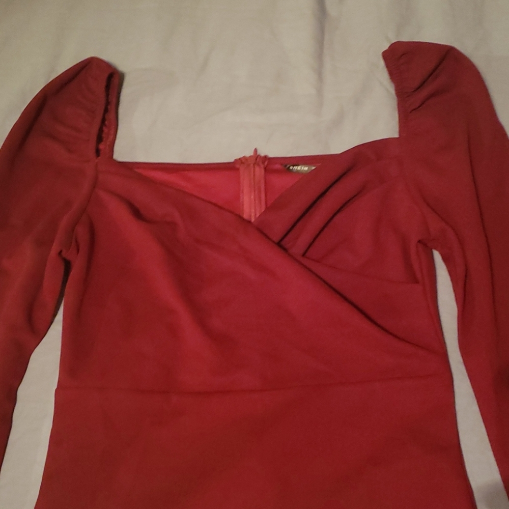 Maroon Blouse